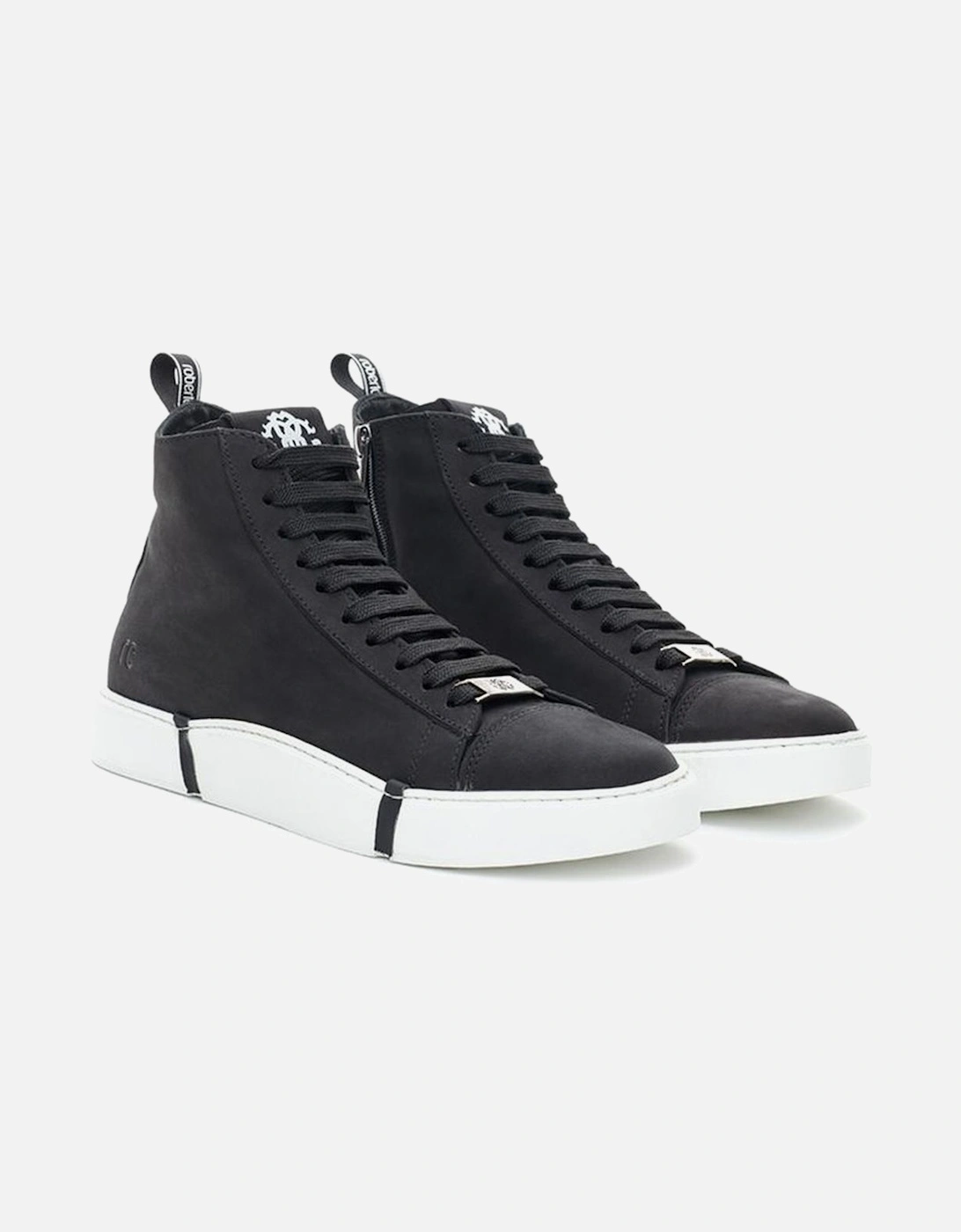 Elegant Suede Sneakers in Chic Black Women