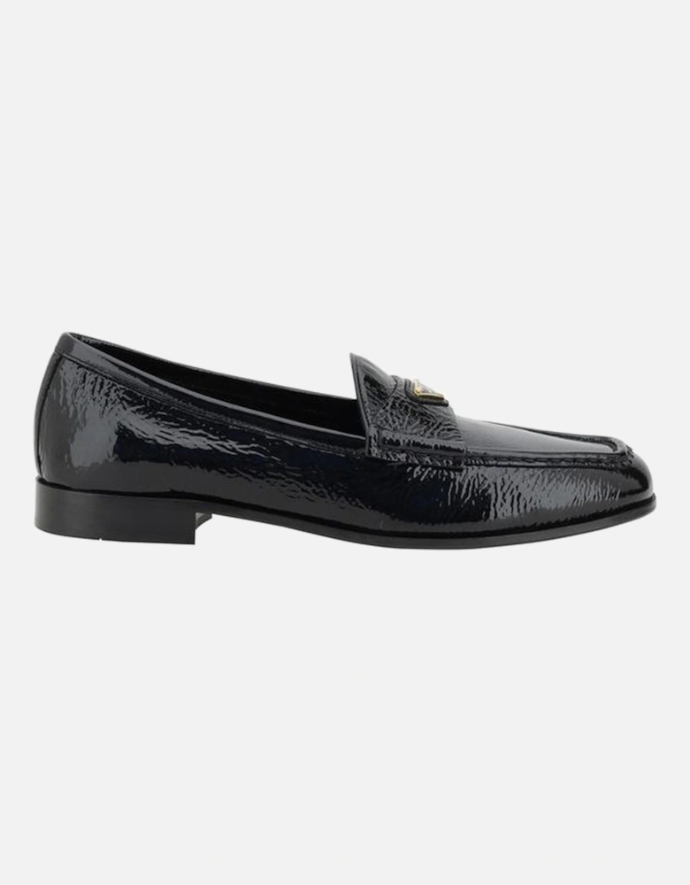 Logoed Loafers Women - Black Flats