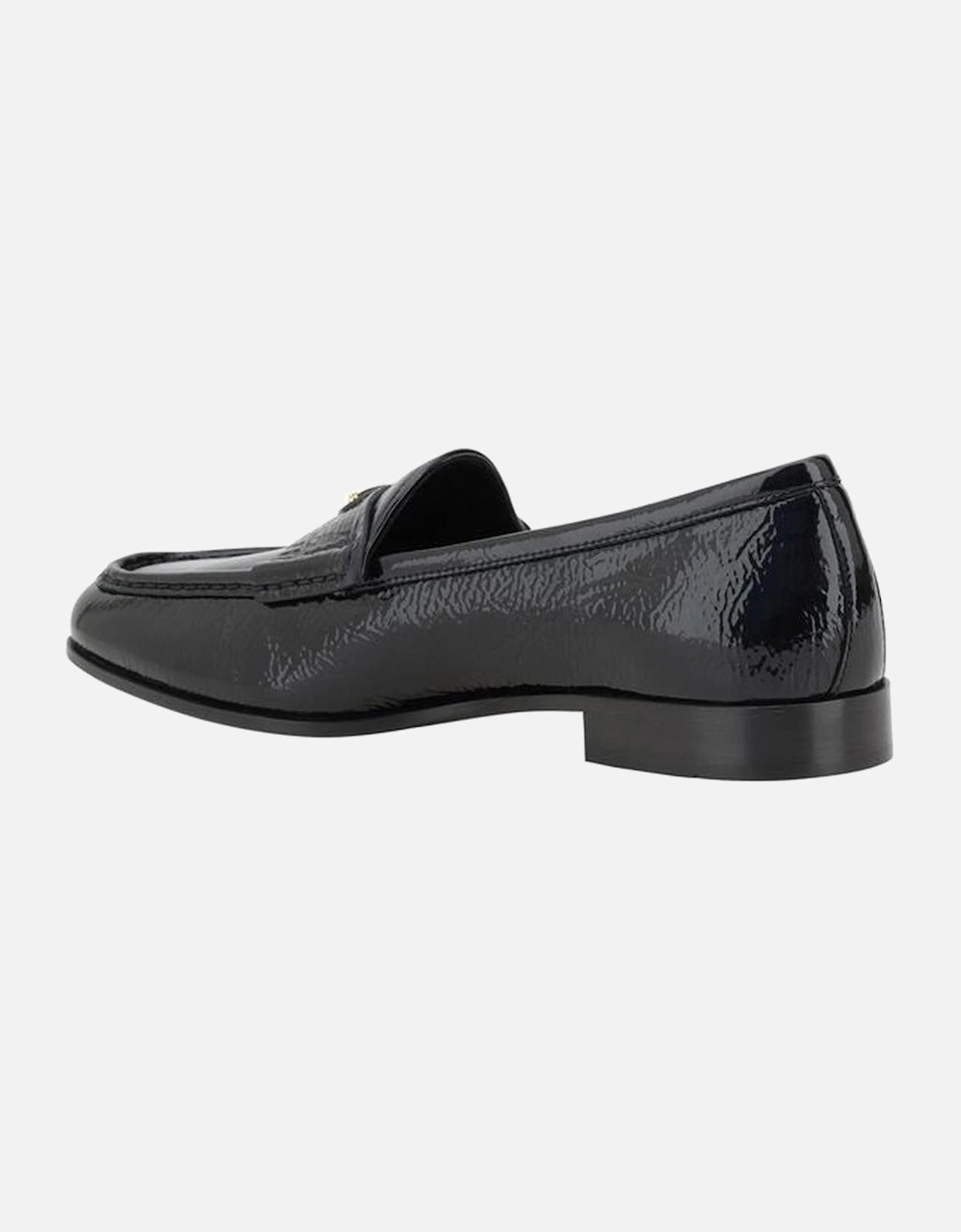 Logoed Loafers Women - Black Flats