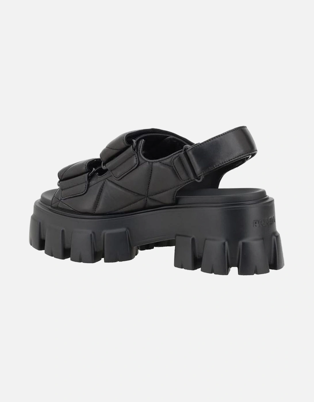 Sandals with lug sole Women - Black Sandals