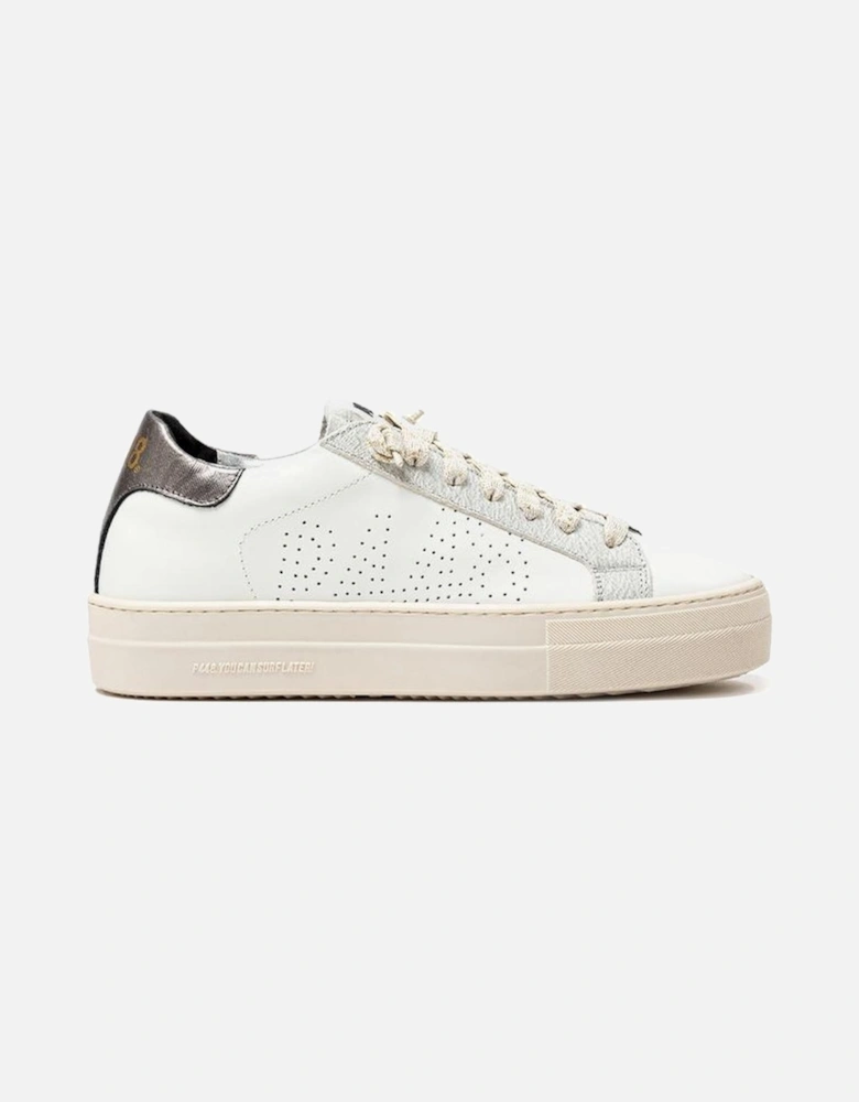 White Leather Sneaker Women