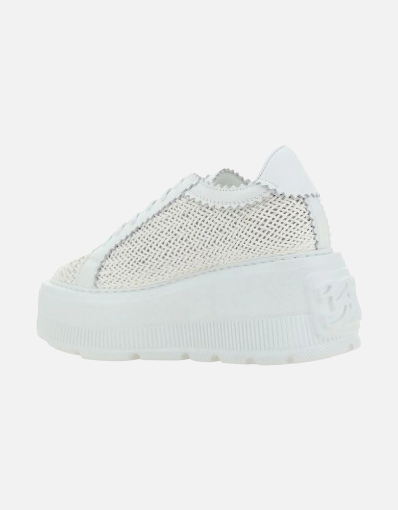 Vegan Leather Nexus Mesh Sneakers Women - White