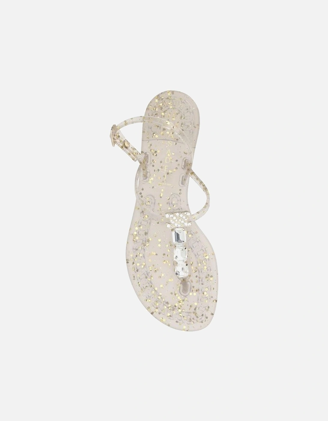 Swarovski Jelly Sandals Women - Gold