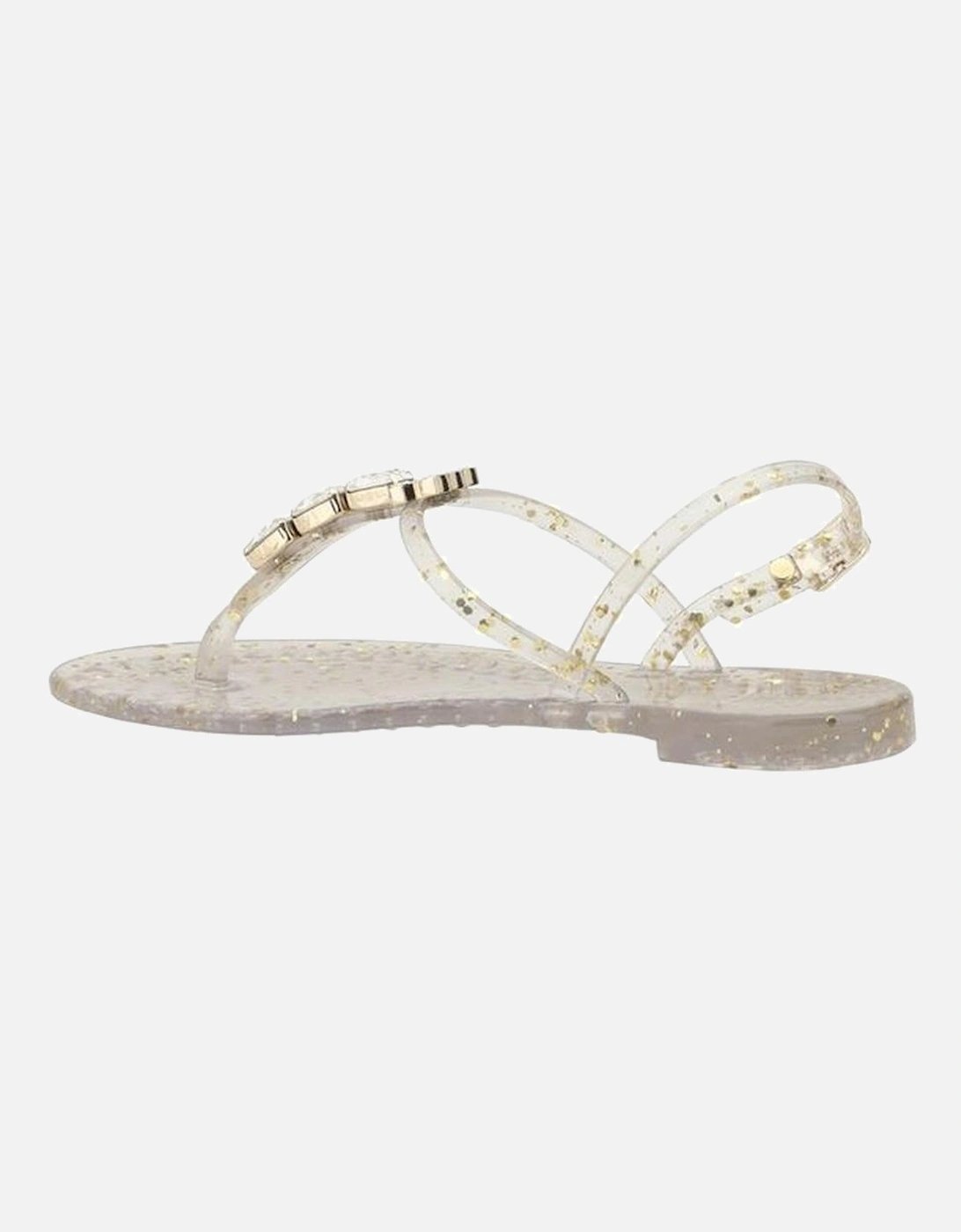 Swarovski Jelly Sandals Women - Gold