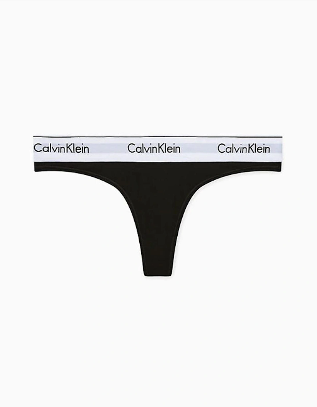 Cotton Modal Blend Briefs and Thong Set Women - Black Underwear