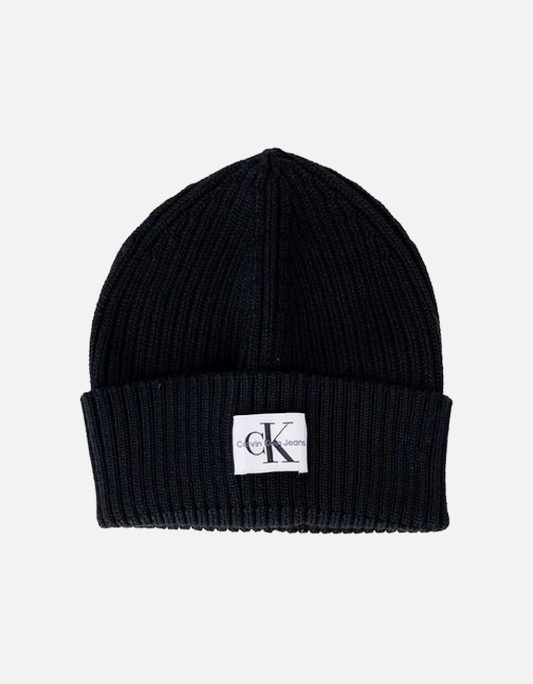 Wool Acrylic Blend Beanie Women - Black Hats, 4 of 3