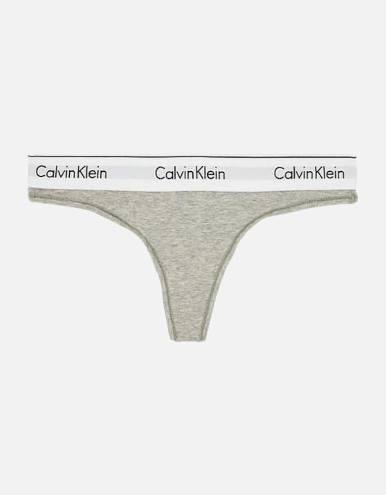 Cotton Modal Blend Briefs and Thongs Women - Gray Underwear