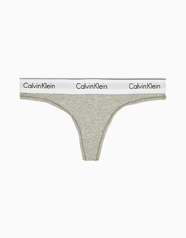 Cotton Modal Blend Briefs and Thongs Women - Gray Underwear