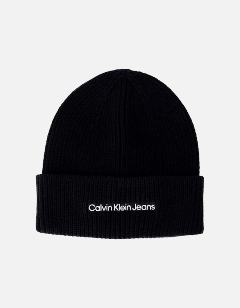 Womens Cotton Beanie - Black Hats