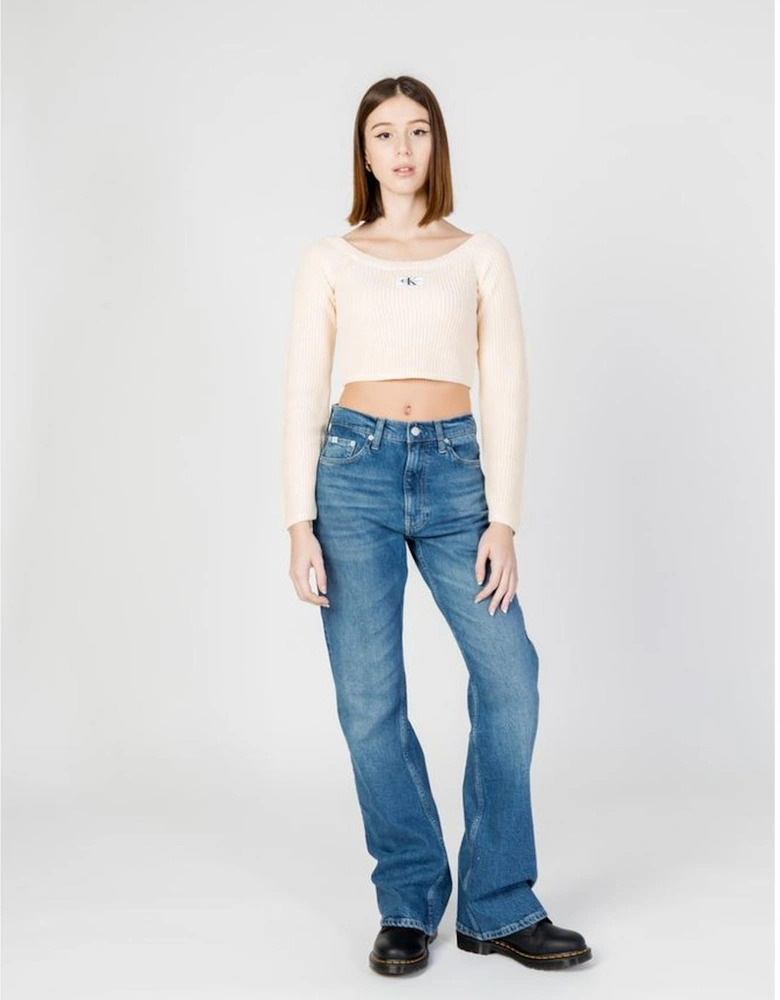Mom Jeans with Sustainable Cotton Blend Women - Blue Jeans
