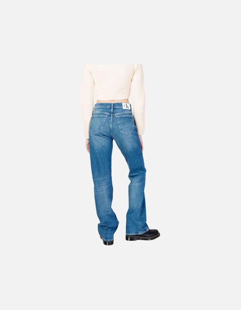 Mom Jeans with Sustainable Cotton Blend Women - Blue Jeans