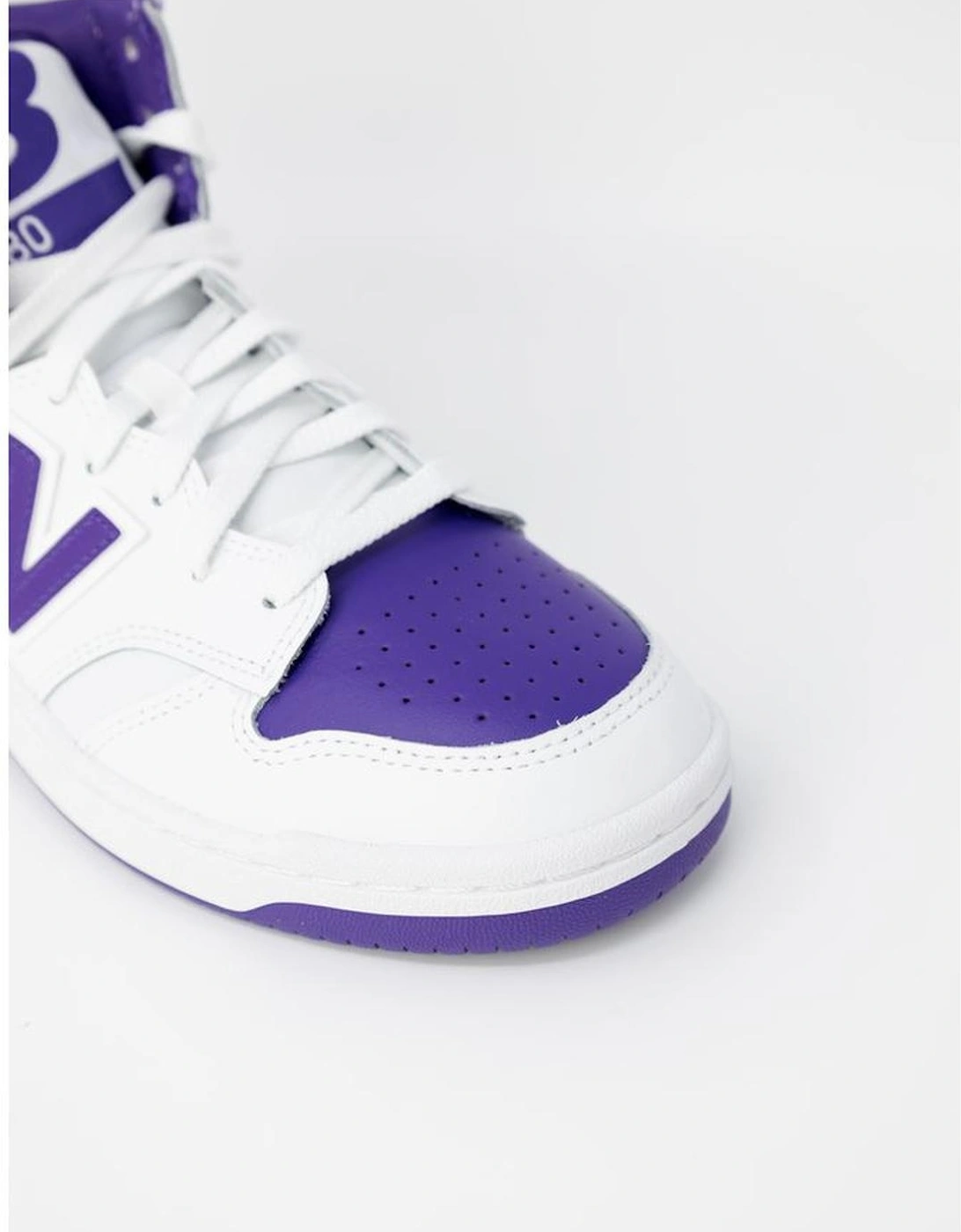 Purple Leather Sneaker Women