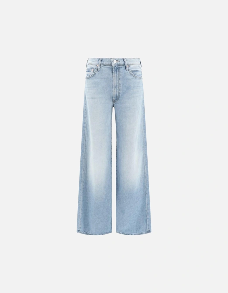 Wide-Leg High-Waist Undercover Jeans Women - Light Blue Jeans