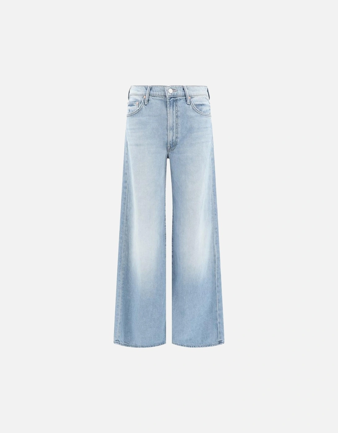 Wide-Leg High-Waist Undercover Jeans Women - Light Blue Jeans, 4 of 3