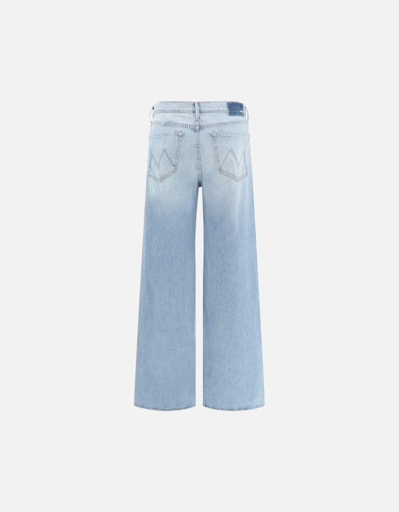 Wide-Leg High-Waist Undercover Jeans Women - Light Blue Jeans
