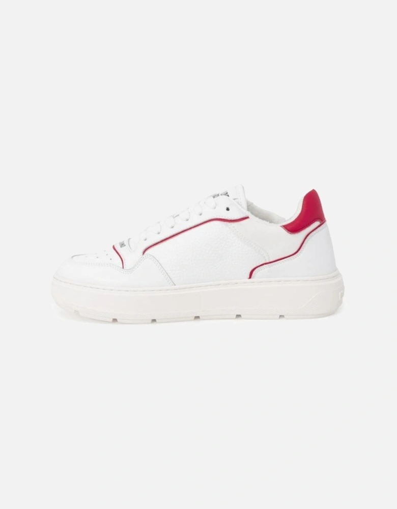 Womens Sneakers with 4cm Heel Height - Red