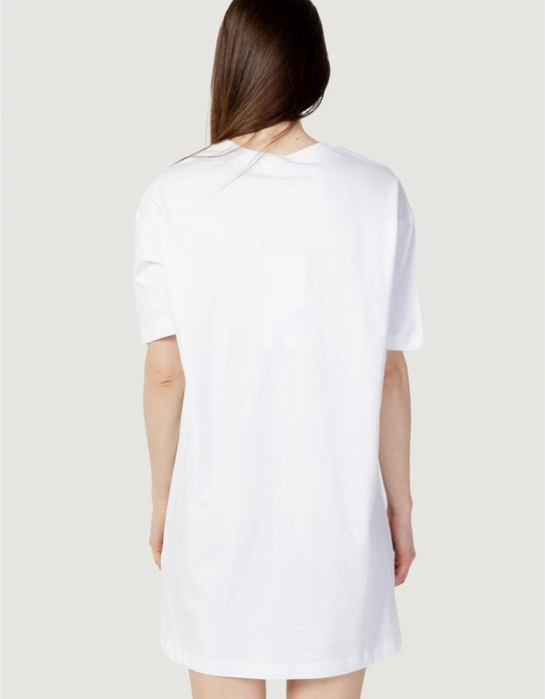 Cotton Short Dress Women - White Dresses