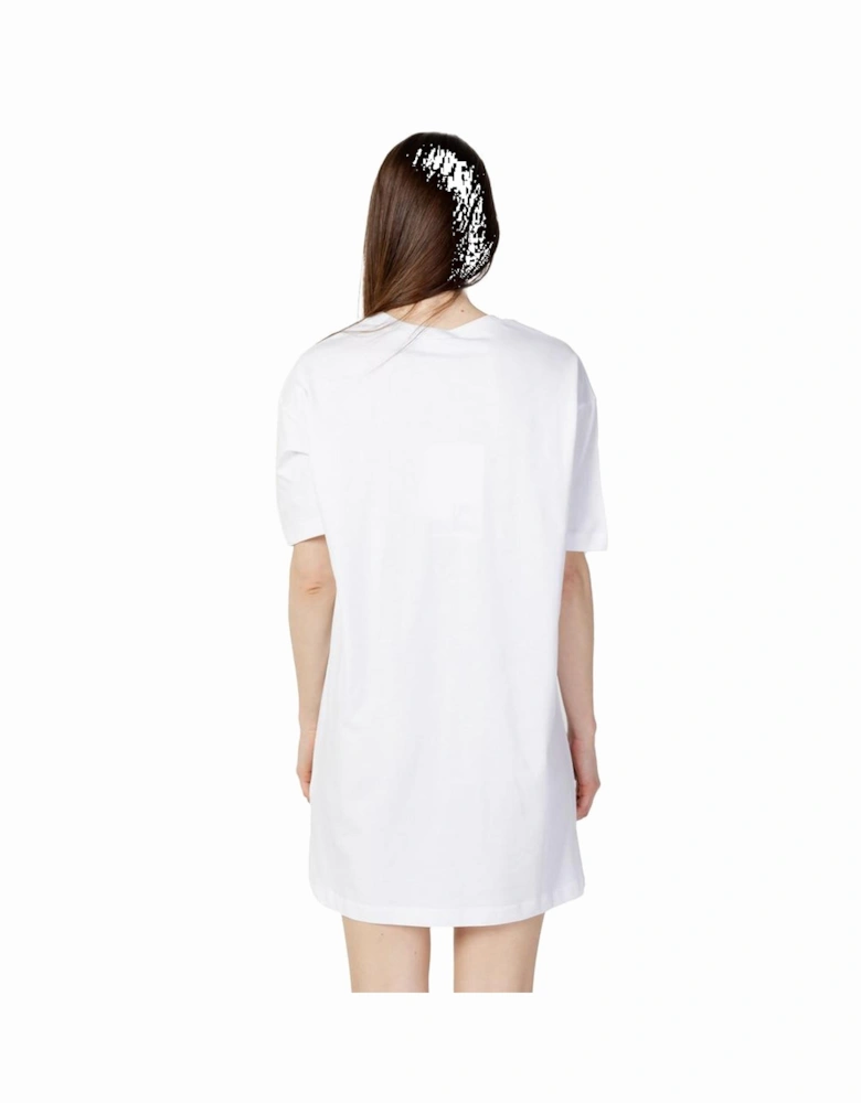 Cotton Short Dress Women - White Dresses
