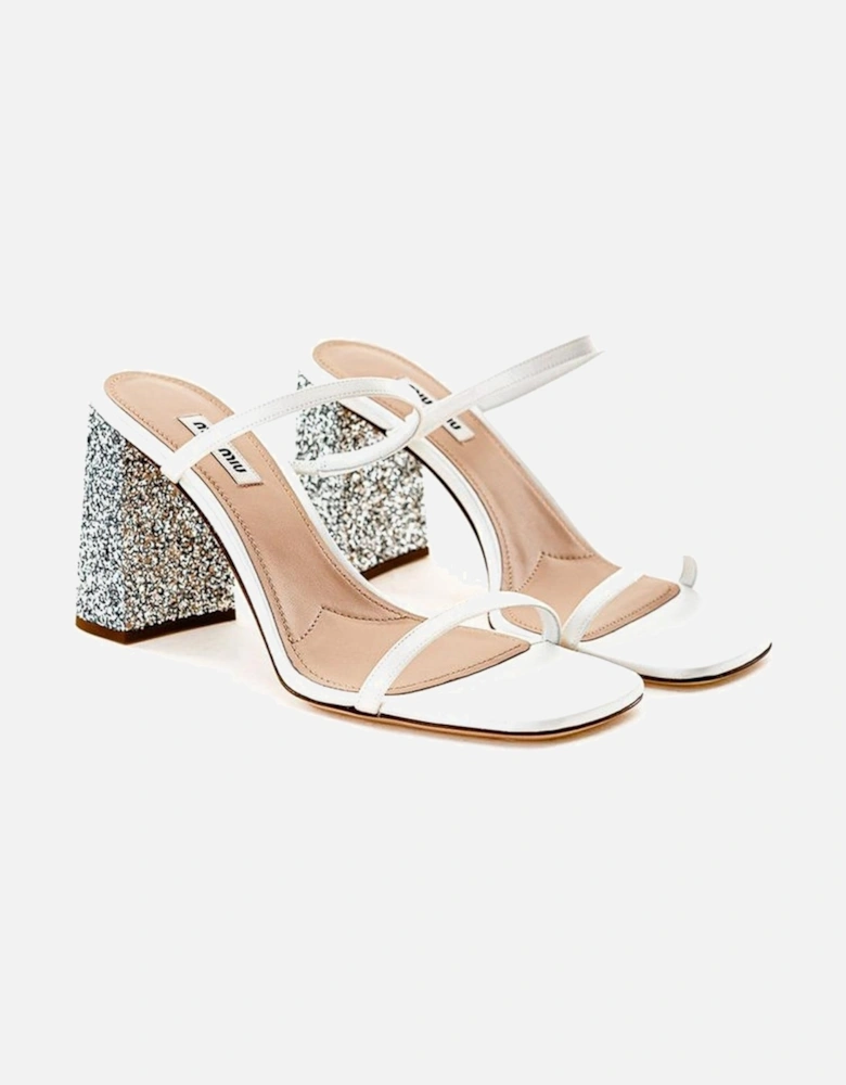 White Silk Sandal Women