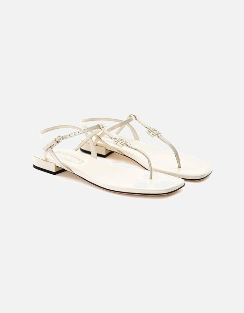 Beige Vernice Sandal Women