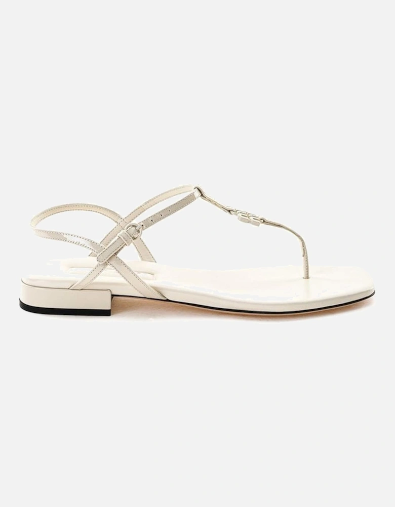 Beige Vernice Sandal Women