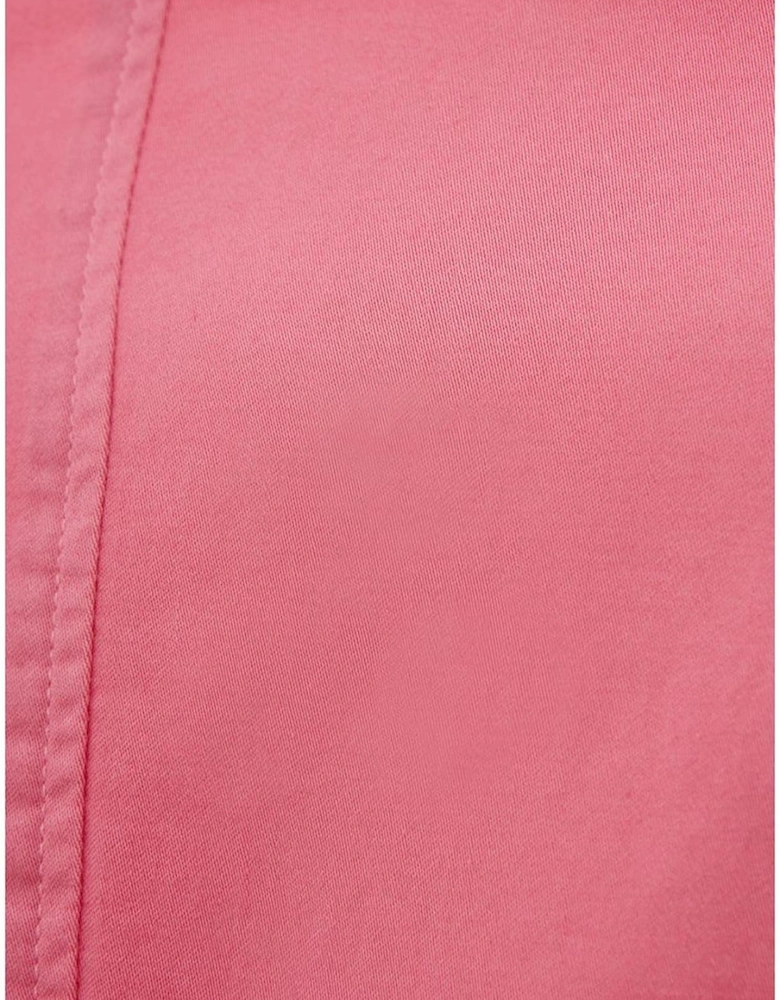 Elegant Tailored Cotton Jacket Women - Pink Jackets