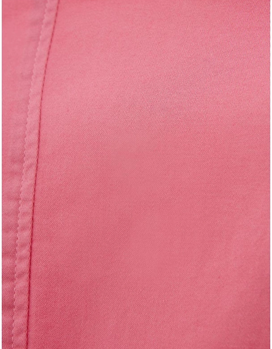 Elegant Tailored Cotton Jacket Women - Pink Jackets