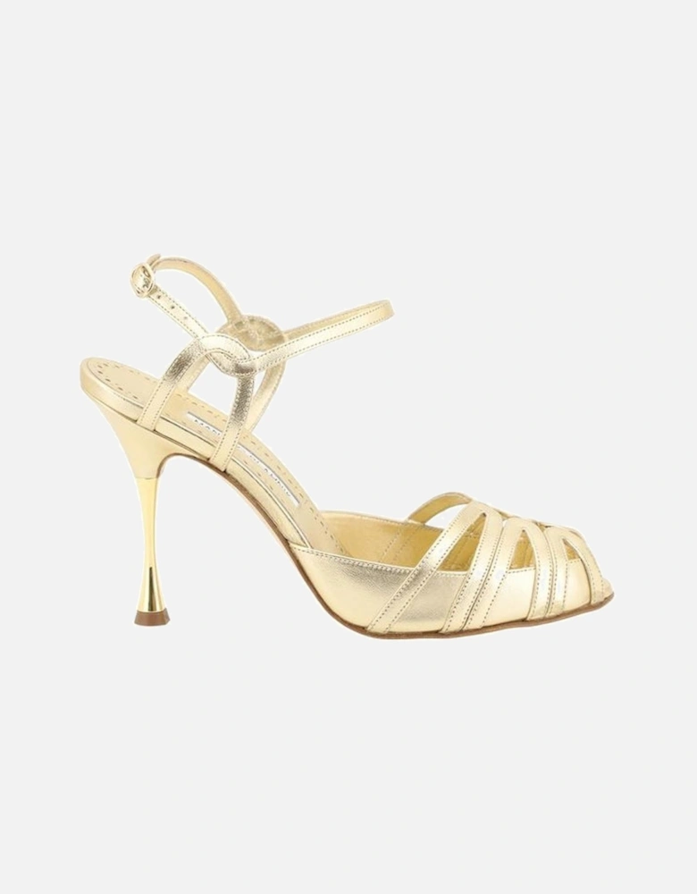 Makanak Nappa Sandal Women - Gold