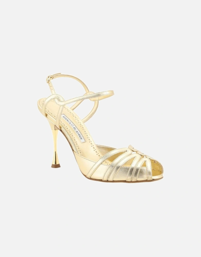 Makanak Nappa Sandal Women - Gold