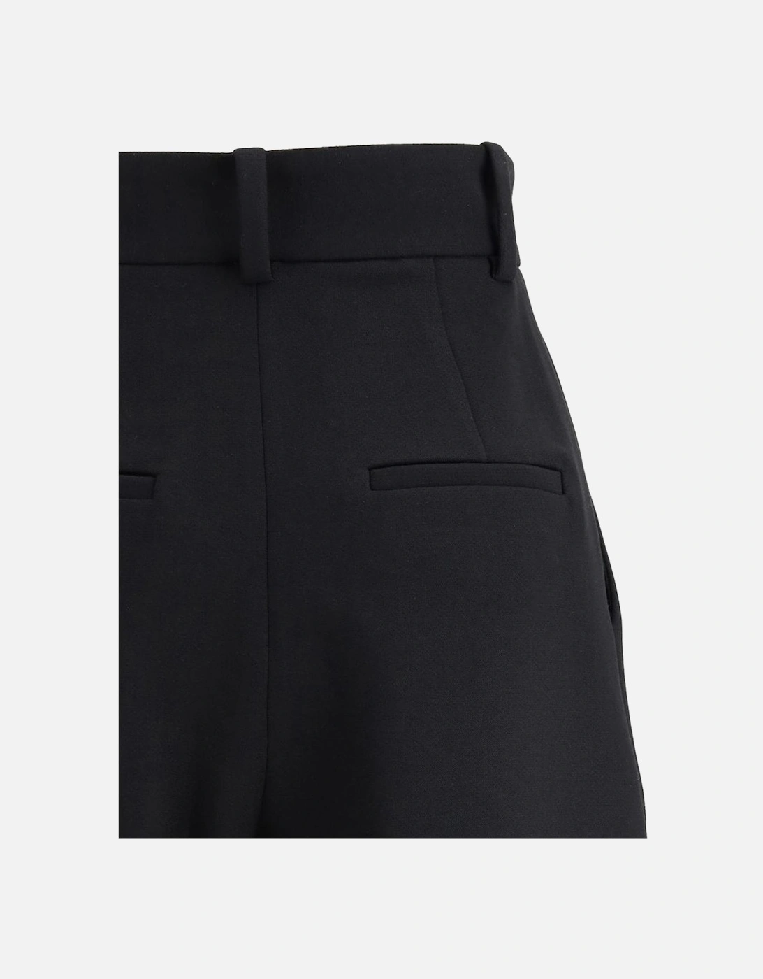 High-Waisted Barrel Leg Elegant Pants Women - Black Jeans