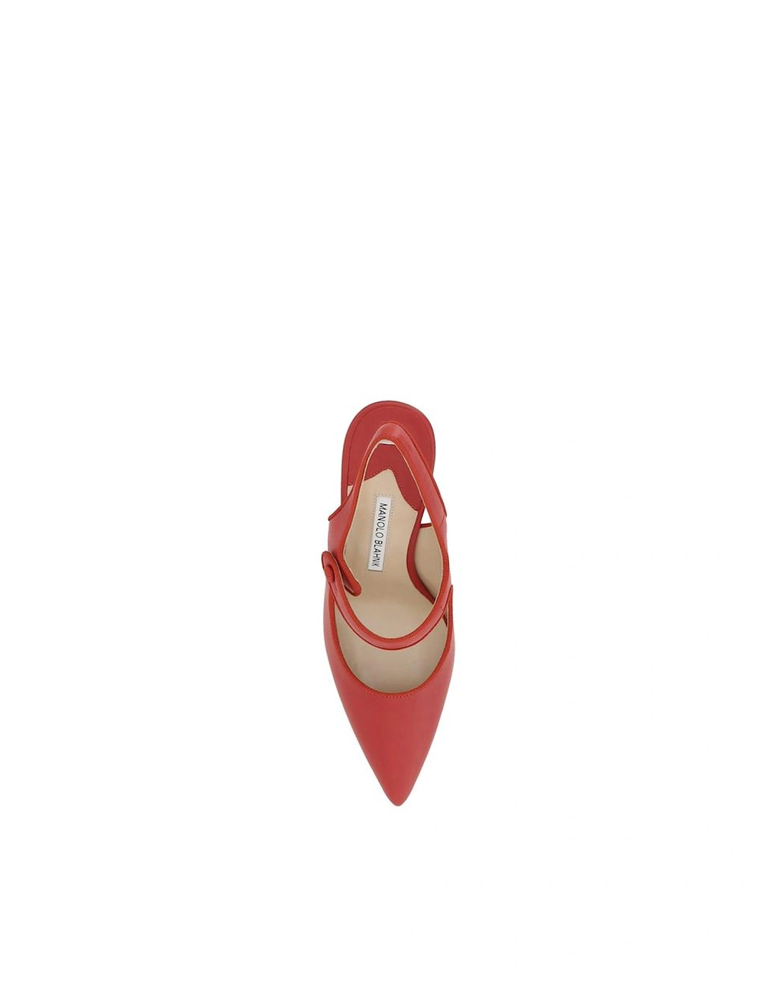 Leather Camparisli Pumps with Elongated Toe and Stiletto Heel Women -