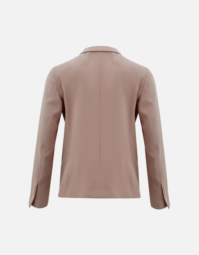 Elegant Italian Craftsmanship Gray Jacket Women Jackets