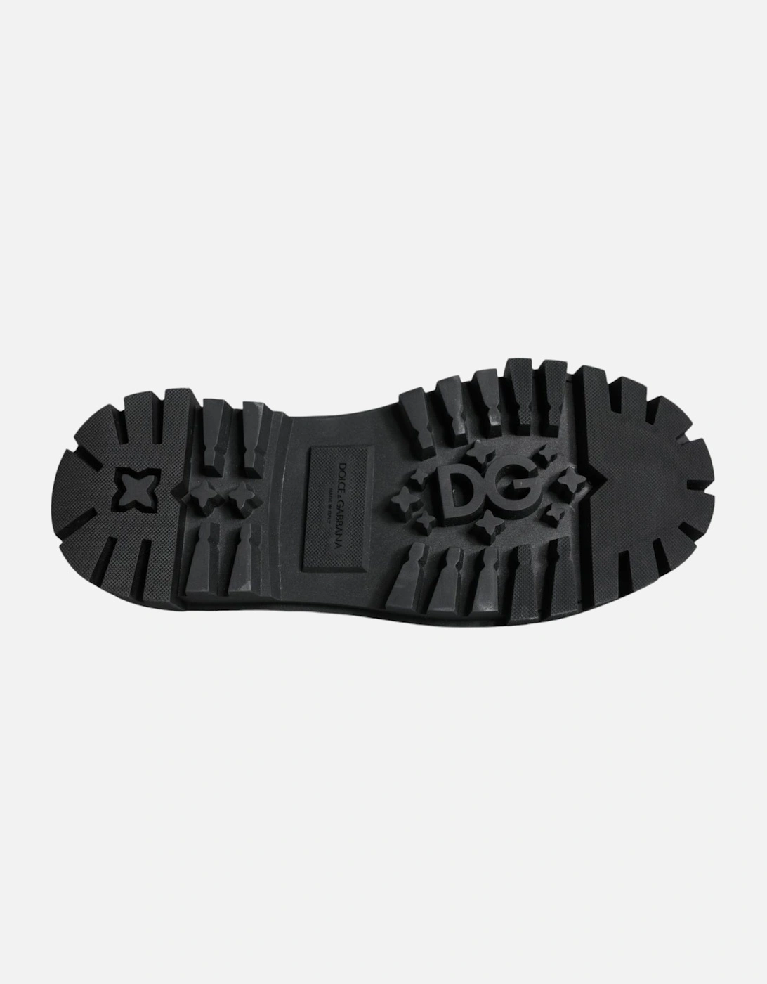 Trekking Derby with Gold Studded Detail Women - Black Flats