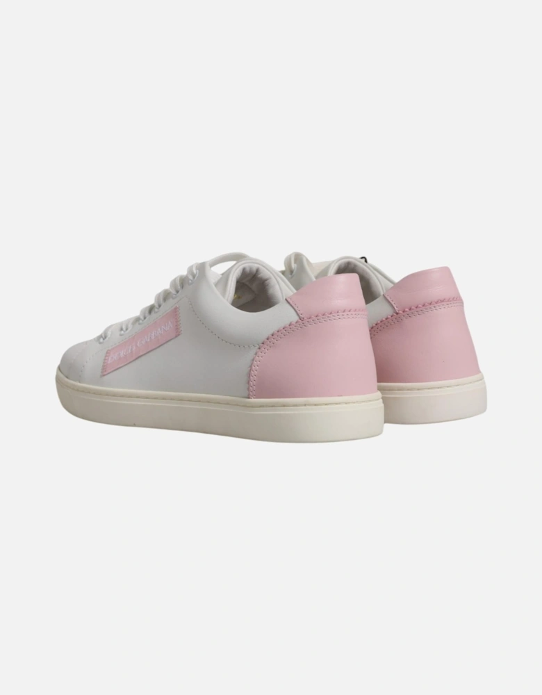 Low Top Calf Leather Classic Sneakers Women - White