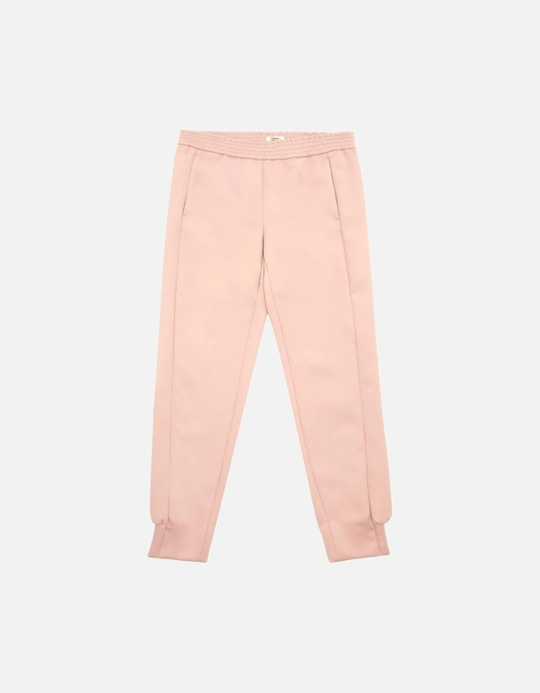 Elegant Tailored High-Waist Pants Women - Pink Jeans