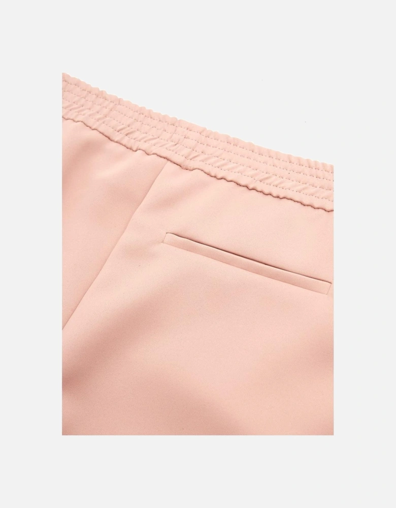 Elegant Tailored High-Waist Pants Women - Pink Jeans