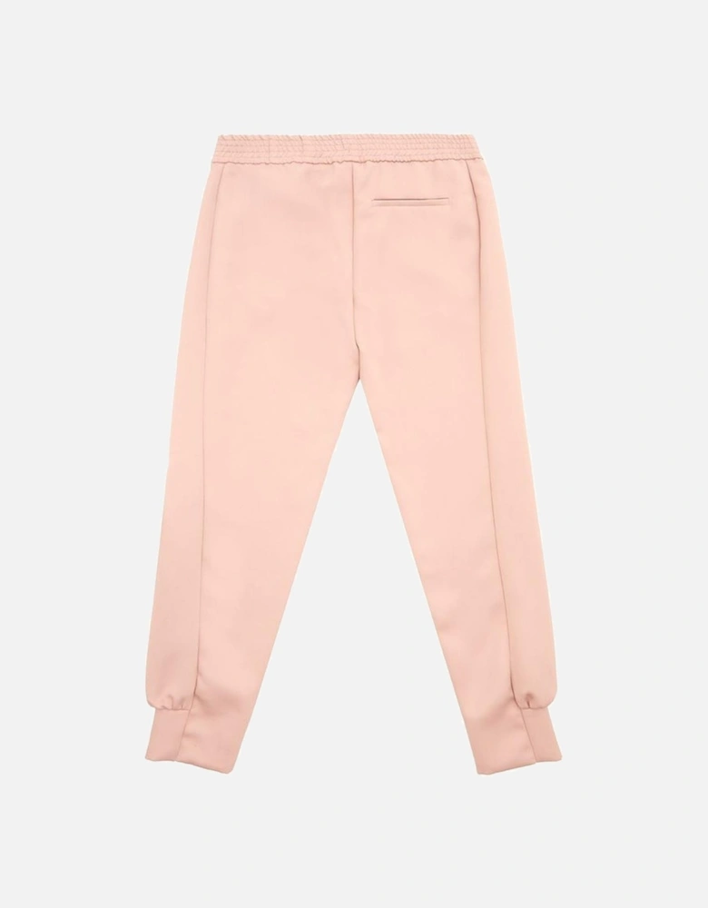 Elegant Tailored High-Waist Pants Women - Pink Jeans