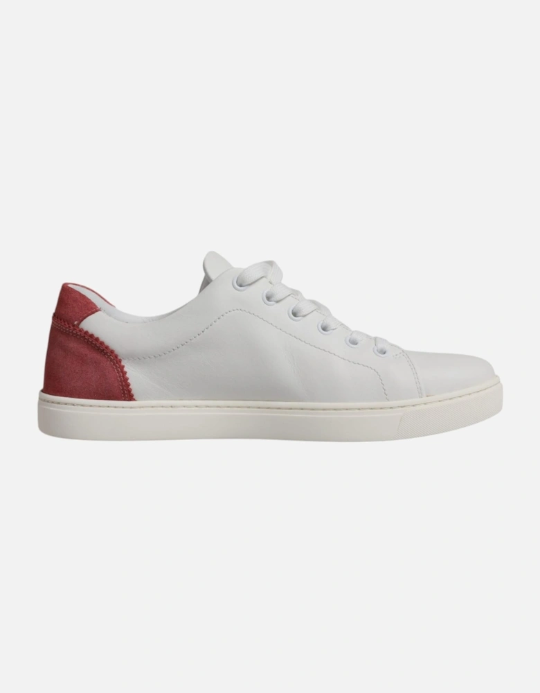 Low Top Calf Leather London Sneakers Women - White