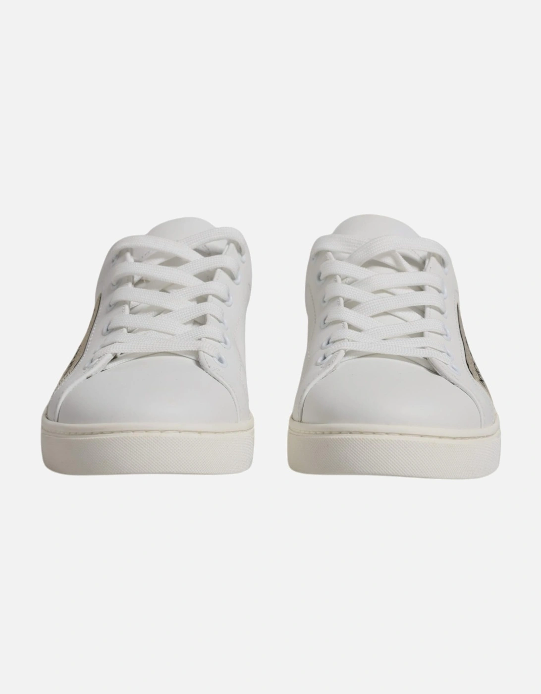 Low Top Calf Leather London Sneakers Women - White
