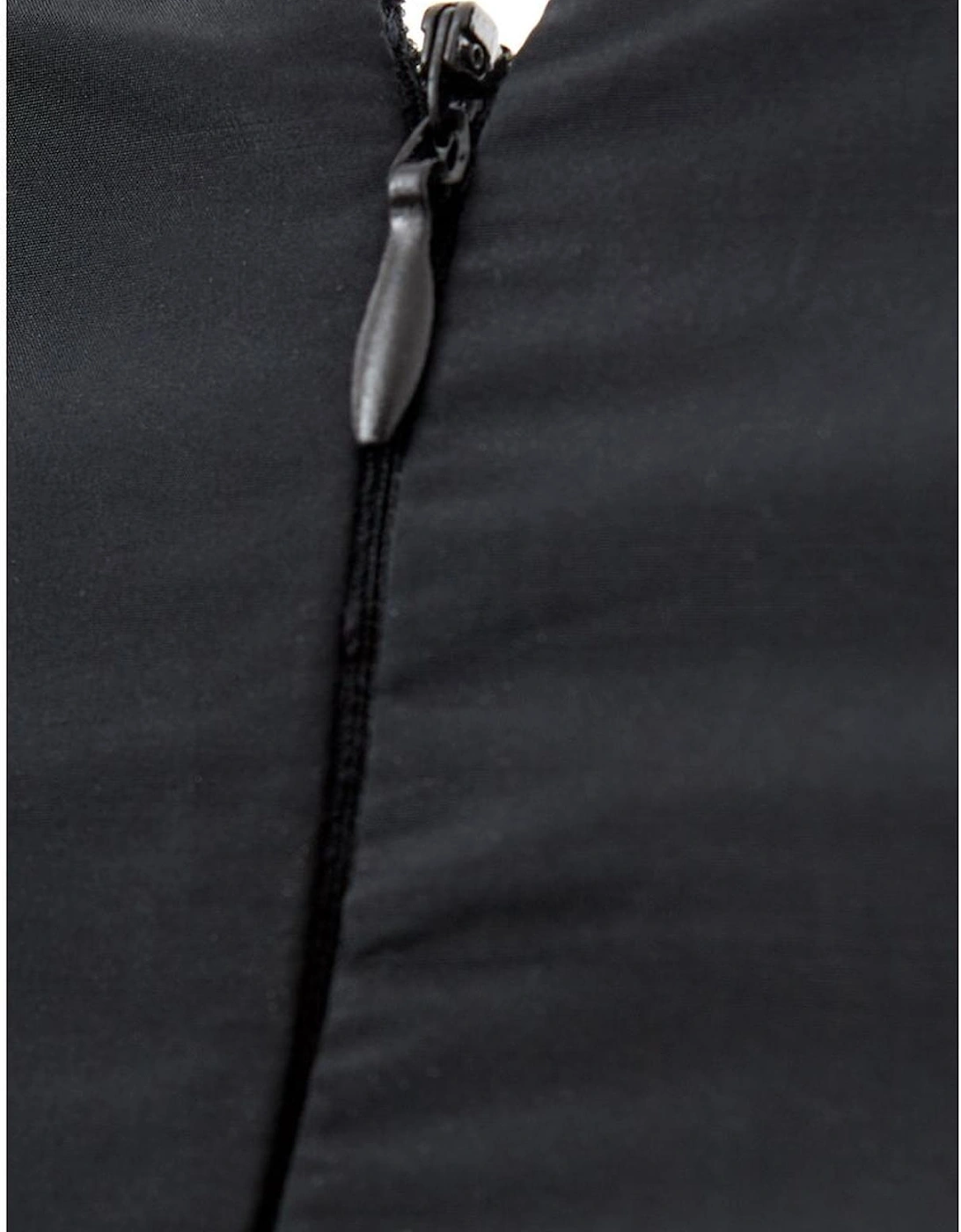 Elegant Sophistication Polyester Dress Women - Black Dresses