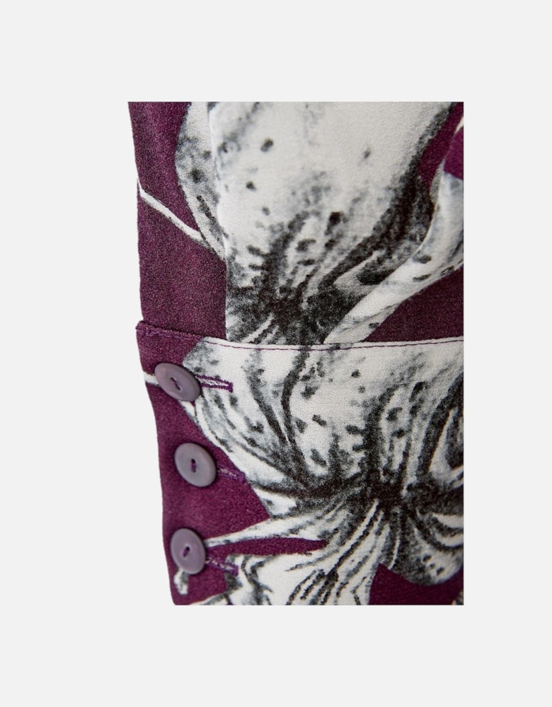 Elegant Viscose Dress with Timeless Silhouette Women - Purple Dresses