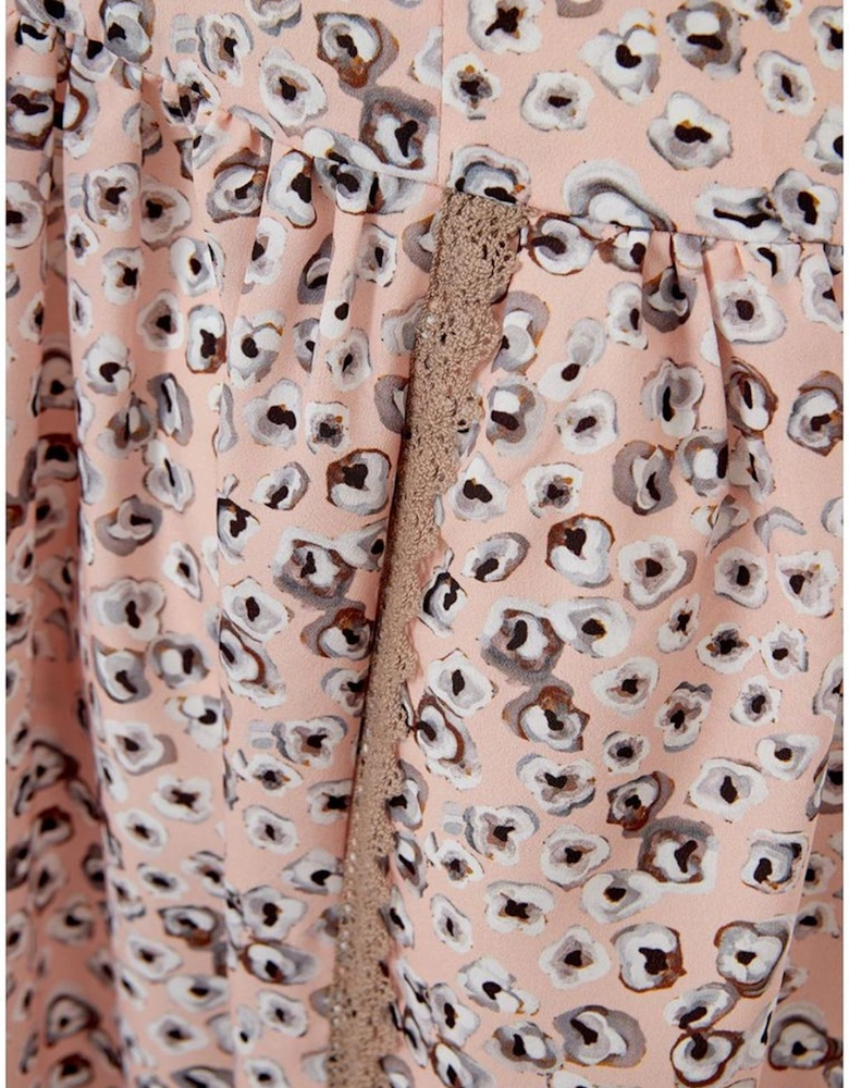 Elegant Acetate Evening Dress Women - Pink Dresses
