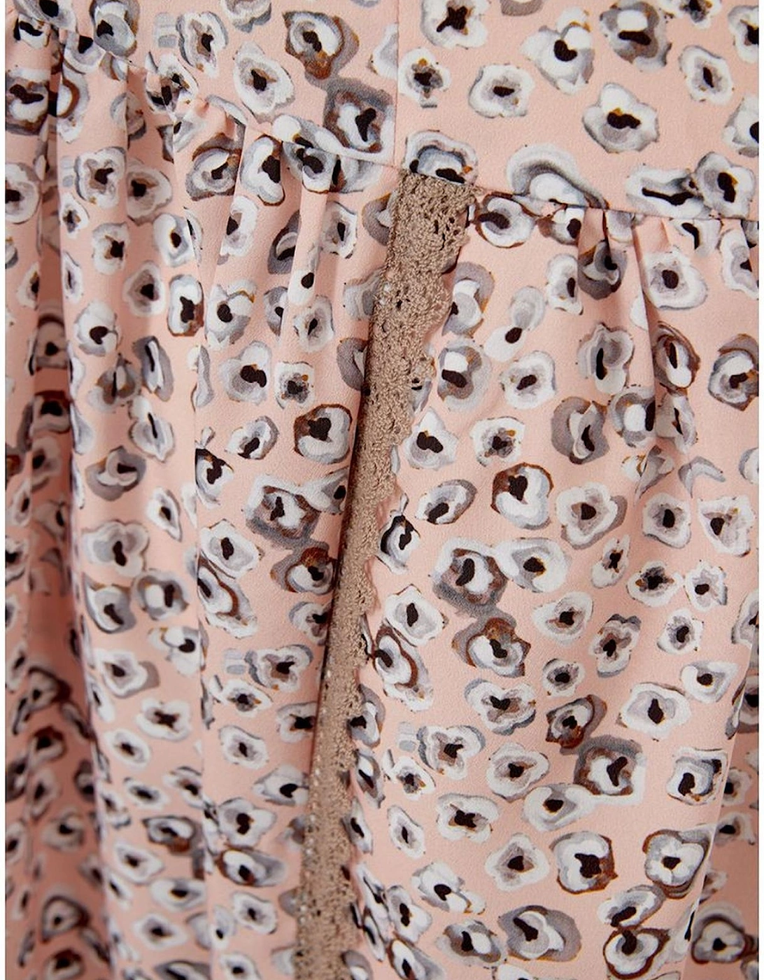 Elegant Acetate Evening Dress Women - Pink Dresses