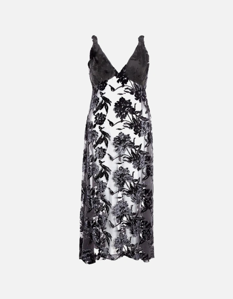 Elegant Viscose Dress for Timeless Sophistication Women - Black