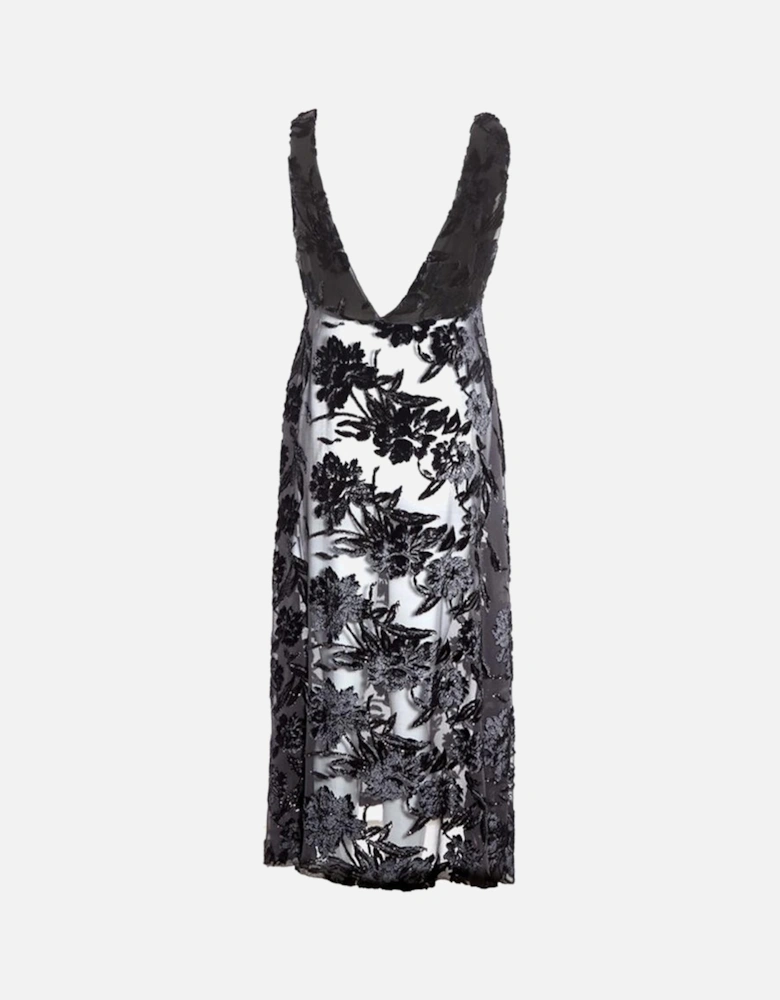 Elegant Viscose Dress for Timeless Sophistication Women - Black
