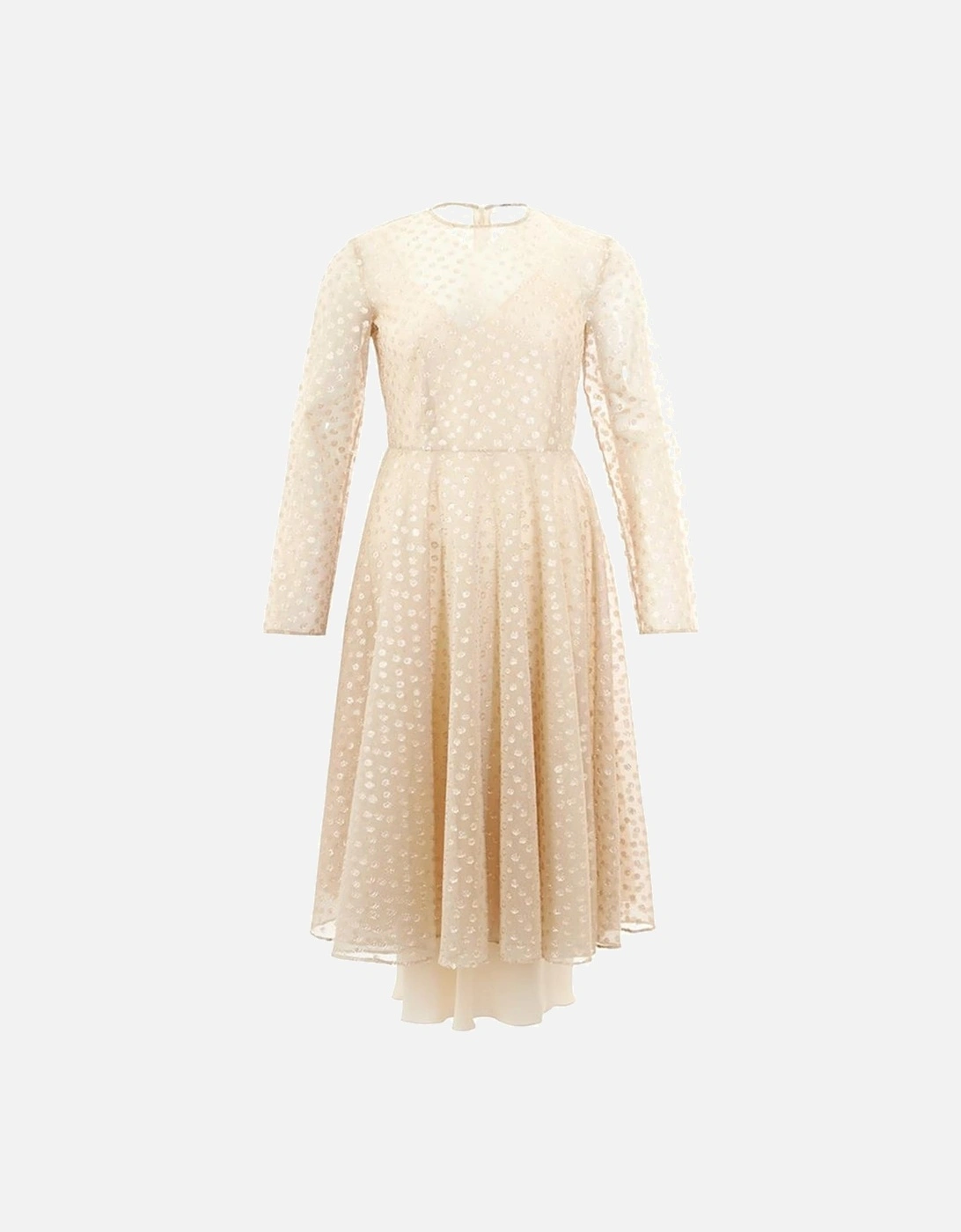 Cotton Elegance Sophistication Dress Women - Beige Dresses, 7 of 6