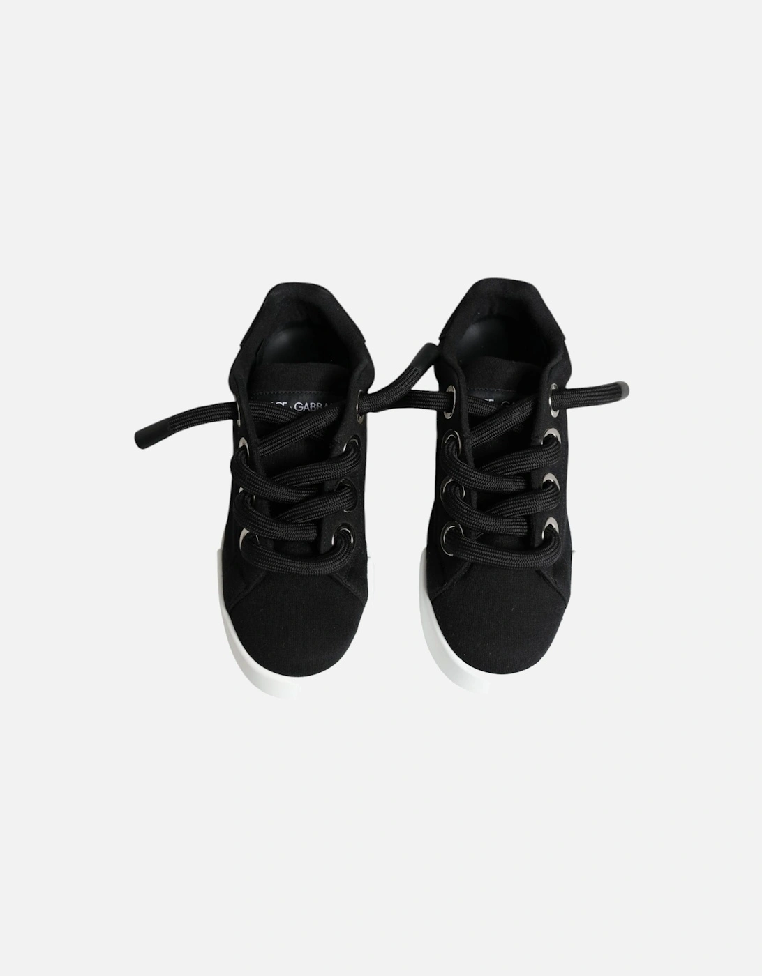 Black Portofino Low Top Sneakers Shoes Women