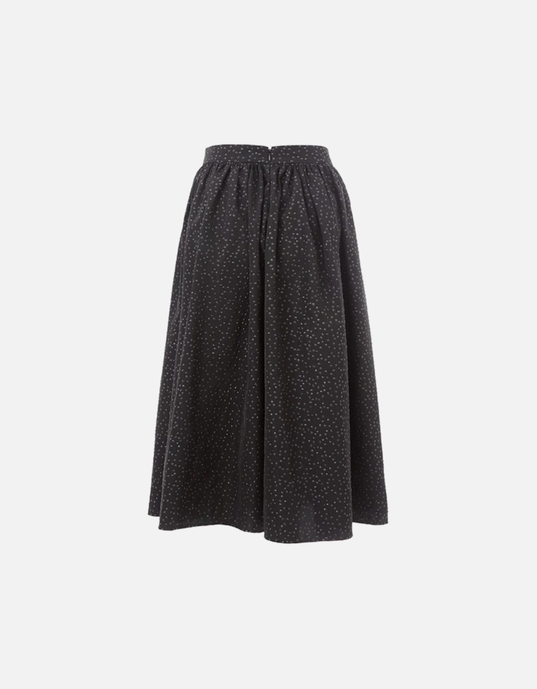 Sleek Sophisticated Midi Skirt Women - Black