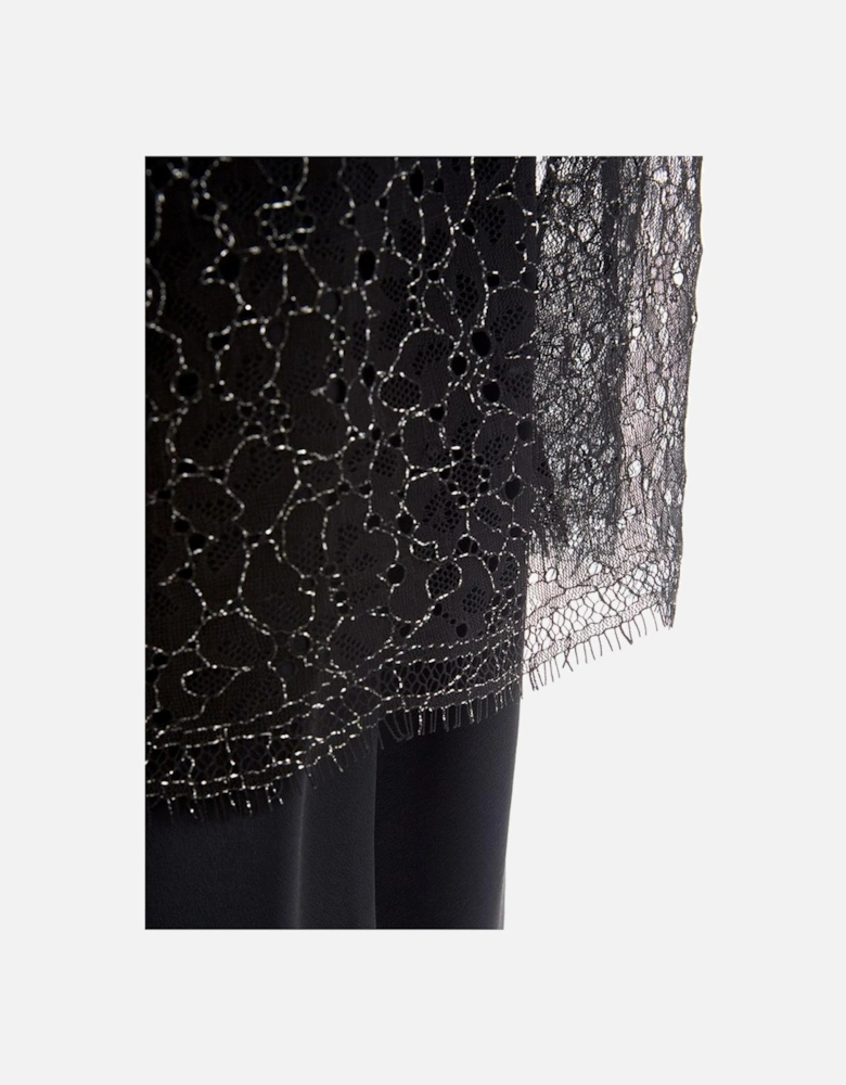 Nylon Elegant Timeless Dress Women - Black Dresses