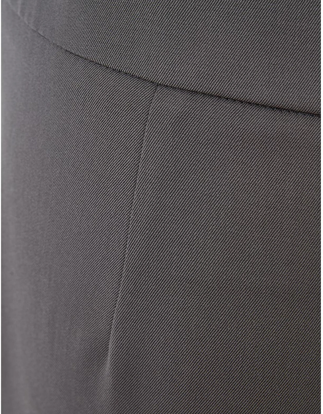 Exquisite Wool Tailored Trousers Women - Gray Jeans